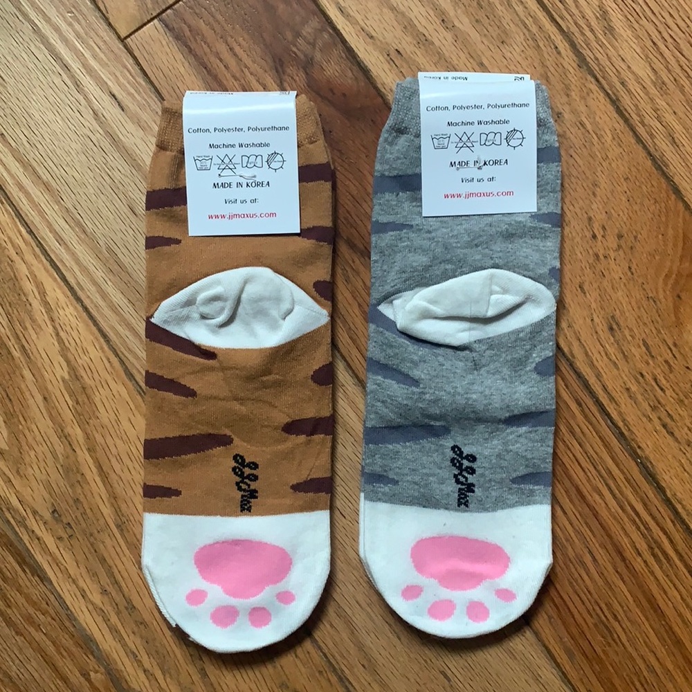 Kitty paws socks - Picture 2 of 3